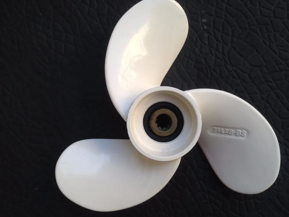 

Free shipping 7 1/4x6 For 3.5HP 5HP 6HP PARSUN 9 tooth spine PARSUN propellers aluminum propellers PARSUN marine propeller