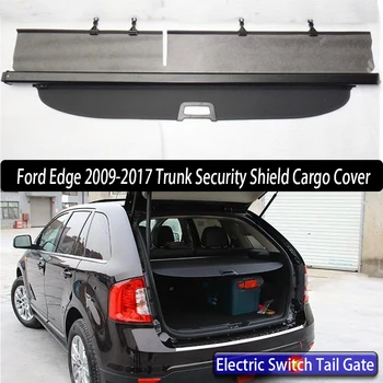 

Car Rear Trunk Security Shield Cargo Cover For Ford Edge 2009-2016 Electric Switch Tail Gate SHELF SHADE TRUNK RETRACTABLE