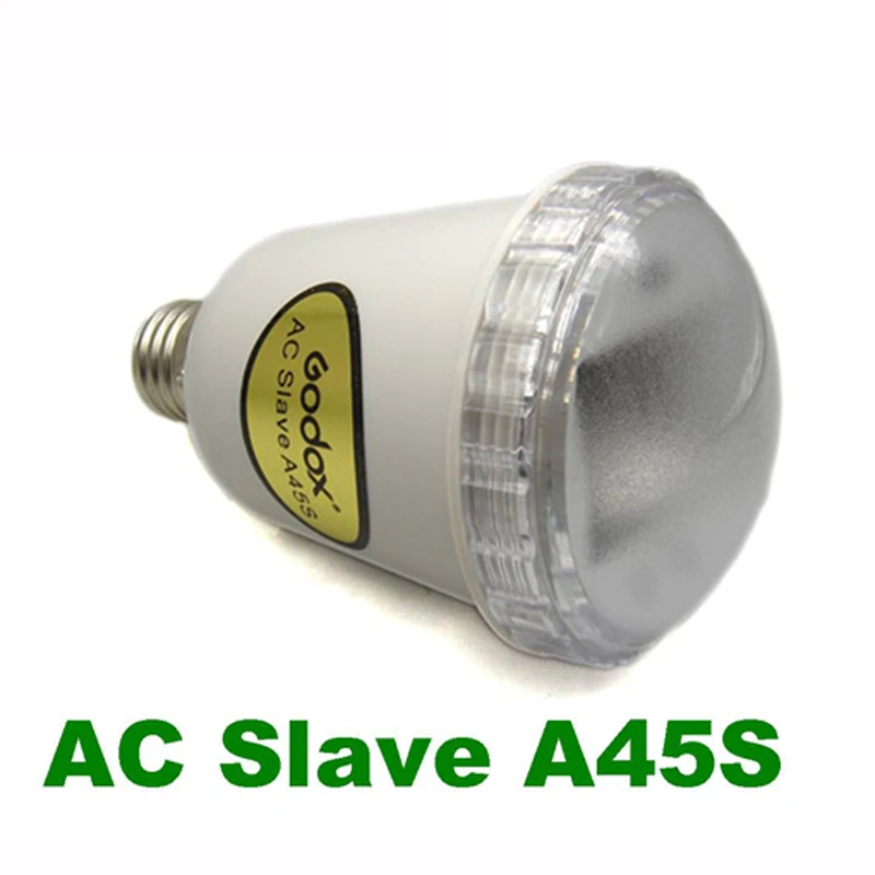110V 220V Godox A45S 45WS E27 GN28 Photo Studio Strobe Light AC Slave