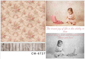 

TR Kids Photography Background Backdrop Flower Wood Wall for Photo Studio Professional Photo Backdrop Custom Baby Photo Shoots