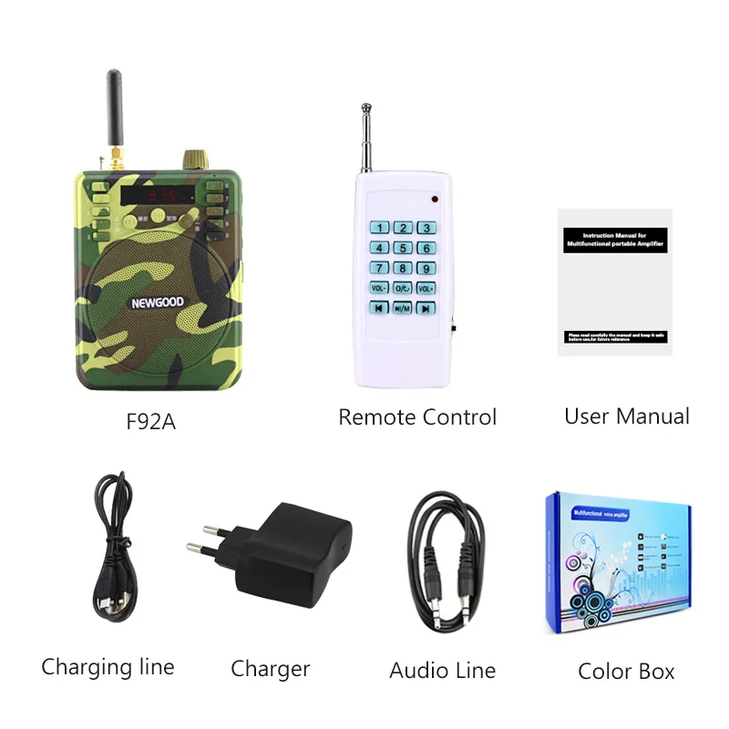 Outdoor Digital Hunting Speaker FM Radio Loudspeaker Bird Caller