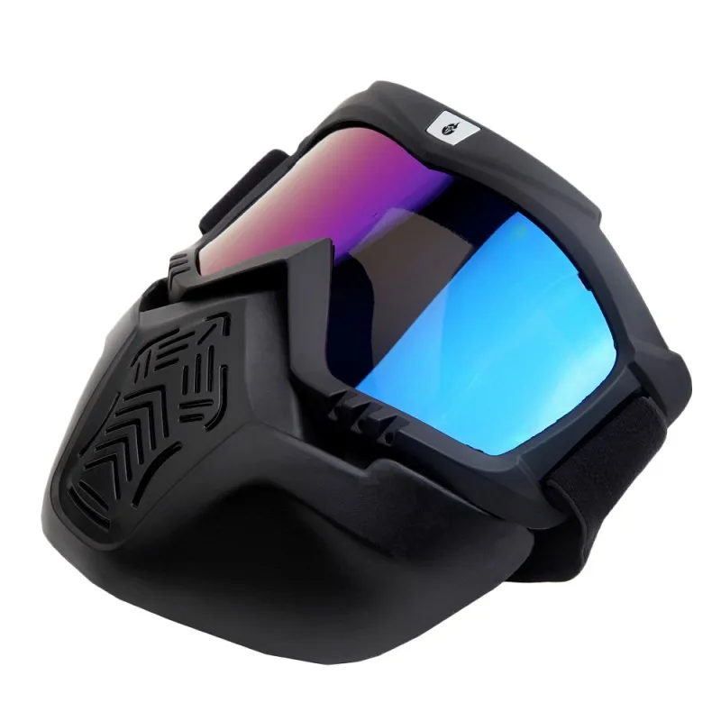 Лыжи, коньки мотоциклетные очки шлем для мотокросса c очками очки ветрозащитные внедорожные Moto Cross маска шлема Новинка