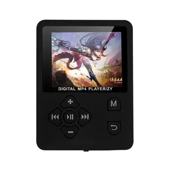 

MP3 Player Anti Slip Button Control Battery Operated with HiFi Sound Quality Music Players for MP3 TF Card