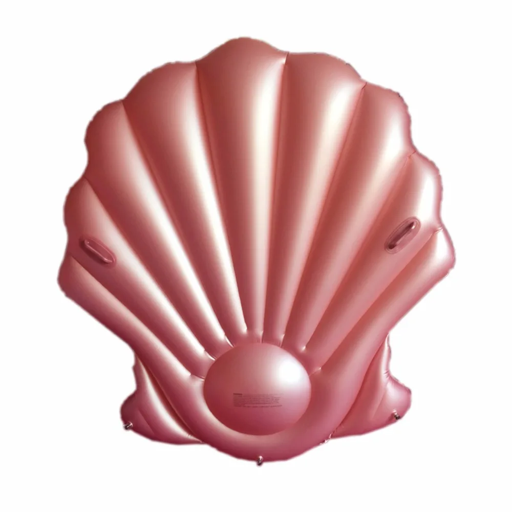 YUYU-Rose-gold-Shell-Float-Gaint-Inflatable-Swimming-Float-Tube-Raft-Adult-giant-pool-float-Swim