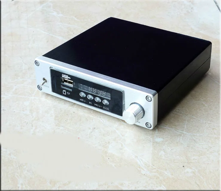 

DP2 amplifier DC24V 100W * 2 TPA3116D2+NE5532 bluetooth 4.0 Lossless player digital power amplifier support SD TF U disk input