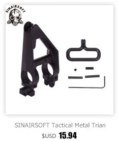 SINAIRSOFT цельный Тактический Tri-rail Handguard для HK, G3, 91, PTR-91 и совместимые MNT-TG3TR Охотничьи аксессуары