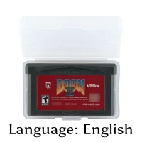 

32 Bit Video Game Cartridge Doom II Console Card US Version English Language Support Drop shipping