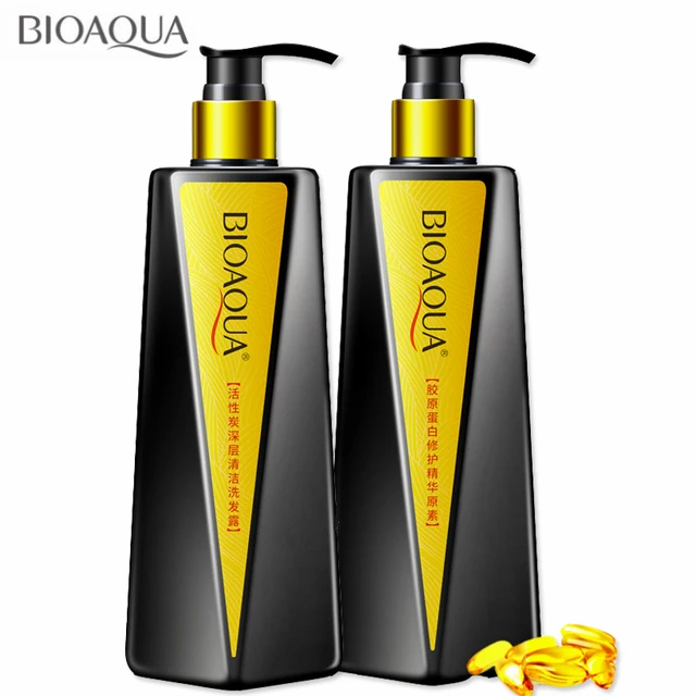 Activated Carbon Hair Shampoo and Collagen Hair ...