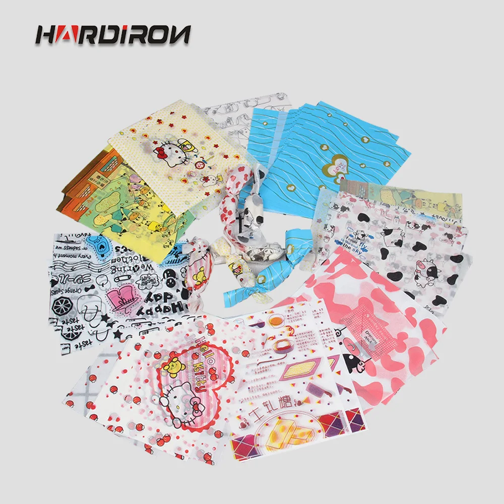 

HARDIRON Cartoon Candy Paper Oil-Proof Food Wrapping Paper Multi-Style Cartoon Paper
