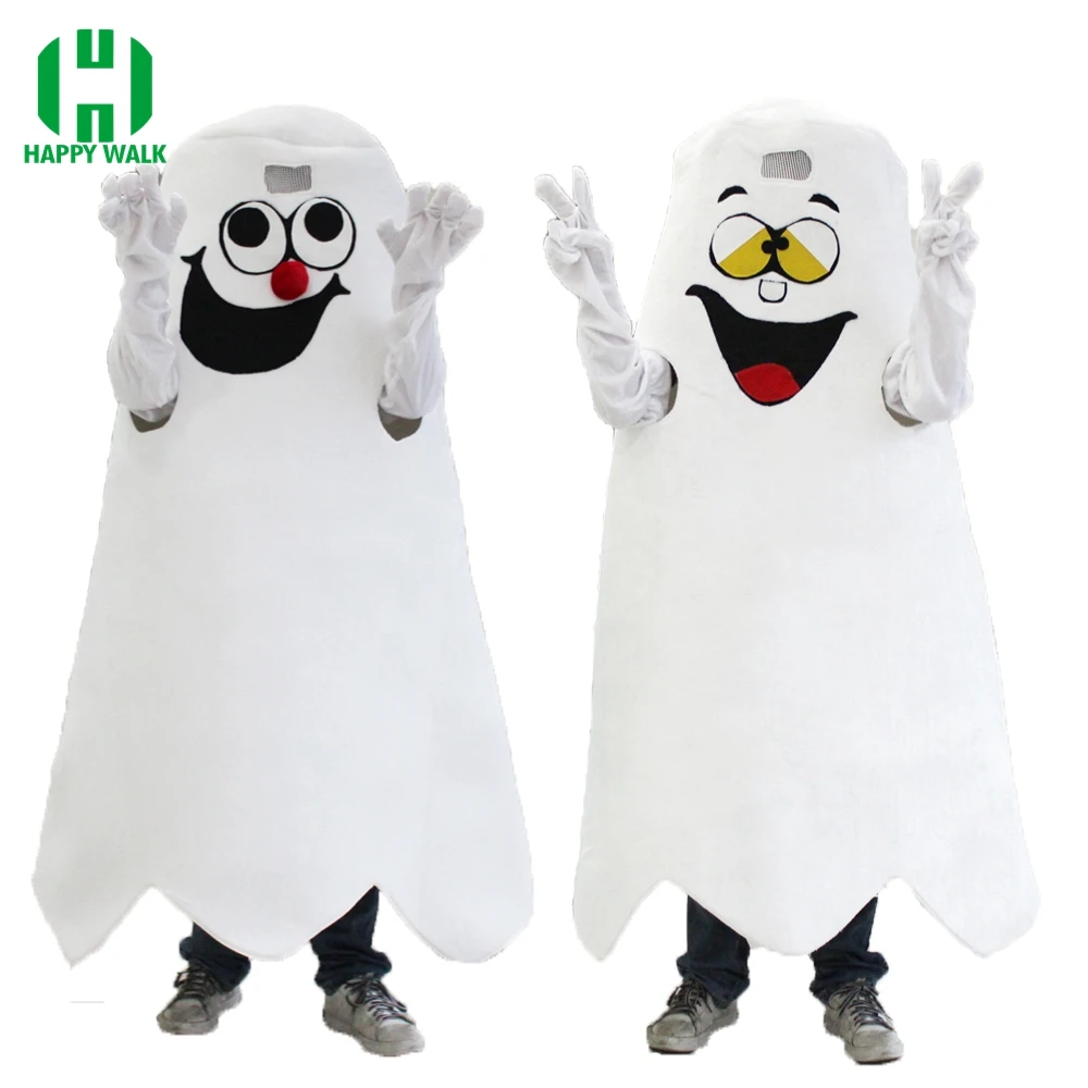 Halloween Fantasma Bianco Del Costume Della Mascotte Adulto Del Fumetto di  Ghost Tema Anime Costumi Cosplay del Vestito Operato per la Festa di  Carnevale|Mascot| - AliExpress