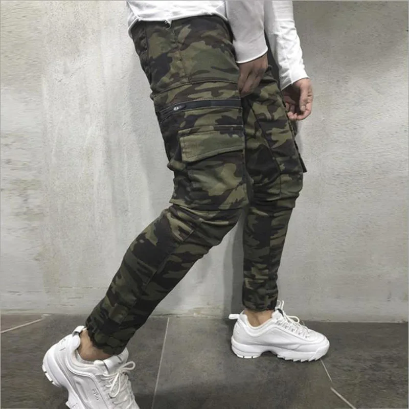 New Men Cotton Sweatpants 2018 Camouflage Pocket Style Gyms Fitness Casual Fashion Slim Trousers Male Jogger Brand Pants New Men Cotton Sweatpants 2018 Camouflage Pocket Style Gyms Fitness Casual Fashion Slim Trousers Male Jogger Brand Pants