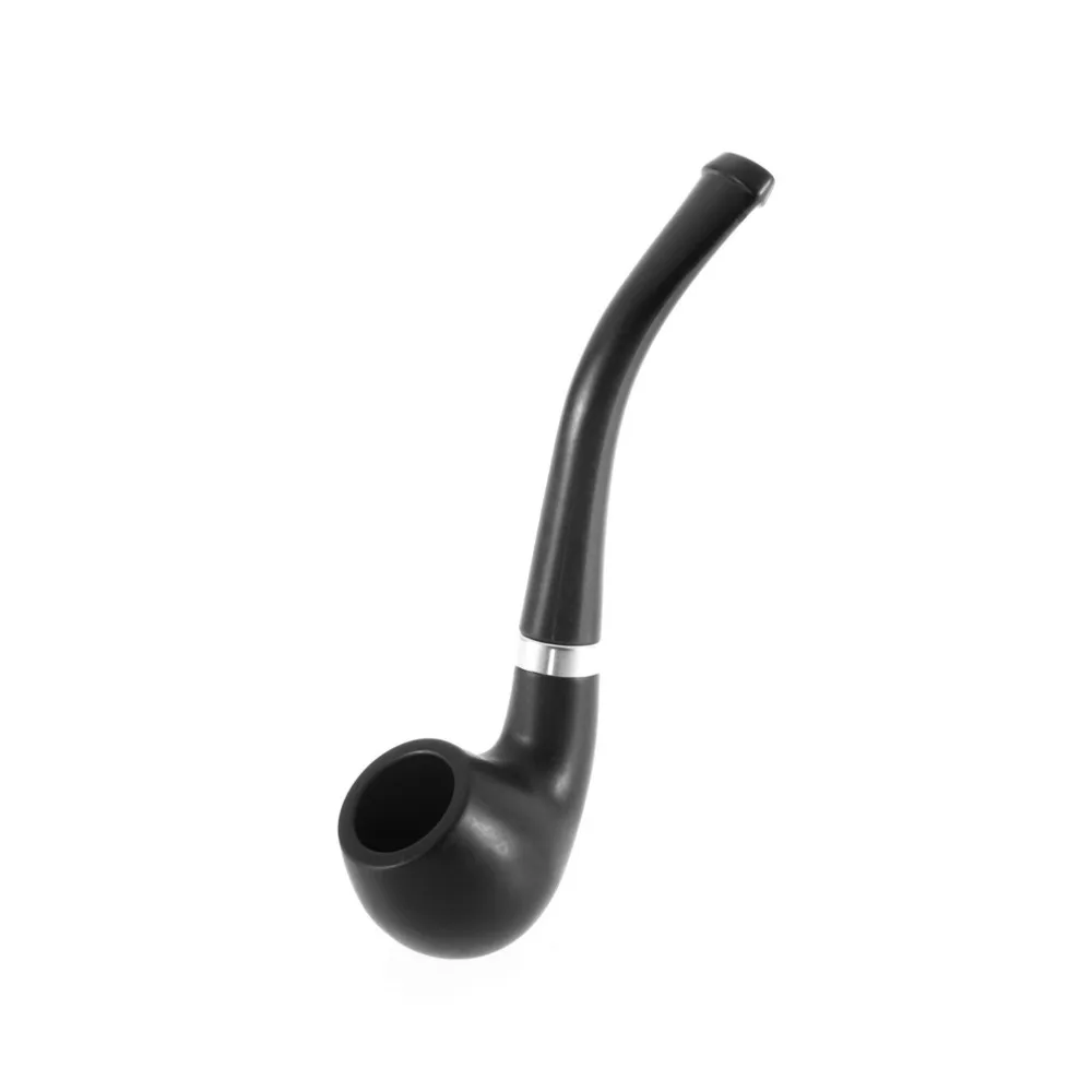 

Home Use 110mm Smoking Pipe Small Durable Smoking Cigarette Pipe Tobacco Cigar Pipes Black Remove tar Smoking Pipes