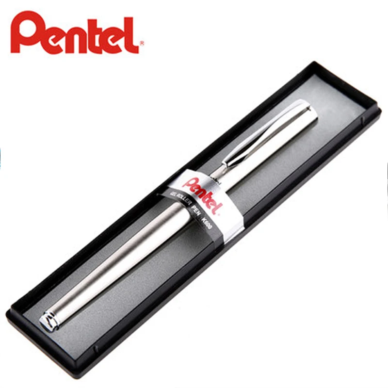 1 pçs 2019 pentel metal gel caneta