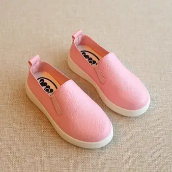 

2017 New Spring Autumn Children Shoes Girls Sneakers Fashion Girls Shoes Boys shoes Kids Soft Casual Single Shoes Size 21-36