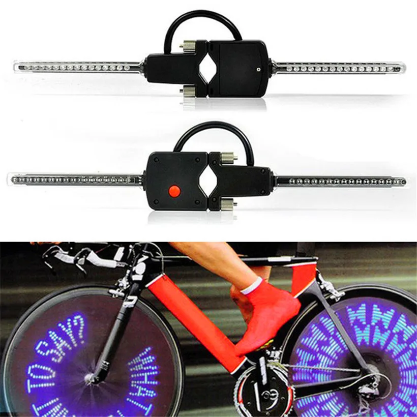 

Cycle Zone Brand New PC Programmable Wireless LED Custom Message Bike Cycle Motor Wheel Lights Free Shipping