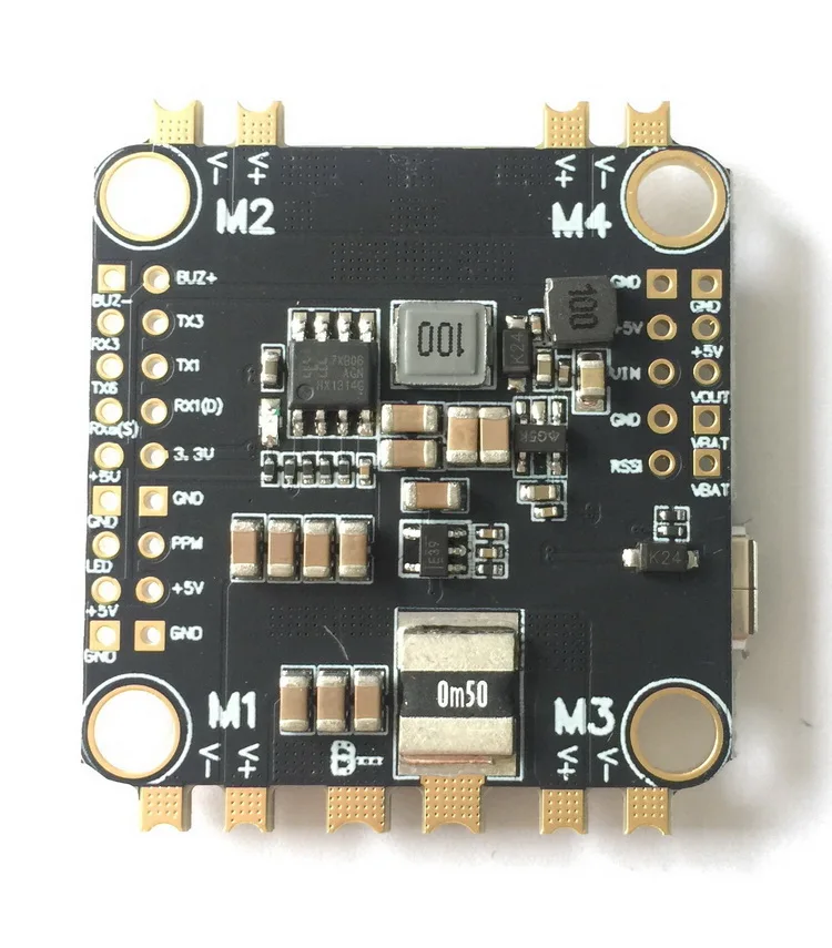 F4 Полетный контроллер PDB STM32 Встроенный OSD 5V BEC для Марсианская рептилия II 220 мм QAV X
