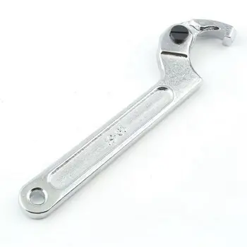 

19-51mm Chrome Vanadium Adjustable Hook Wrench C Spanner Tool store hot