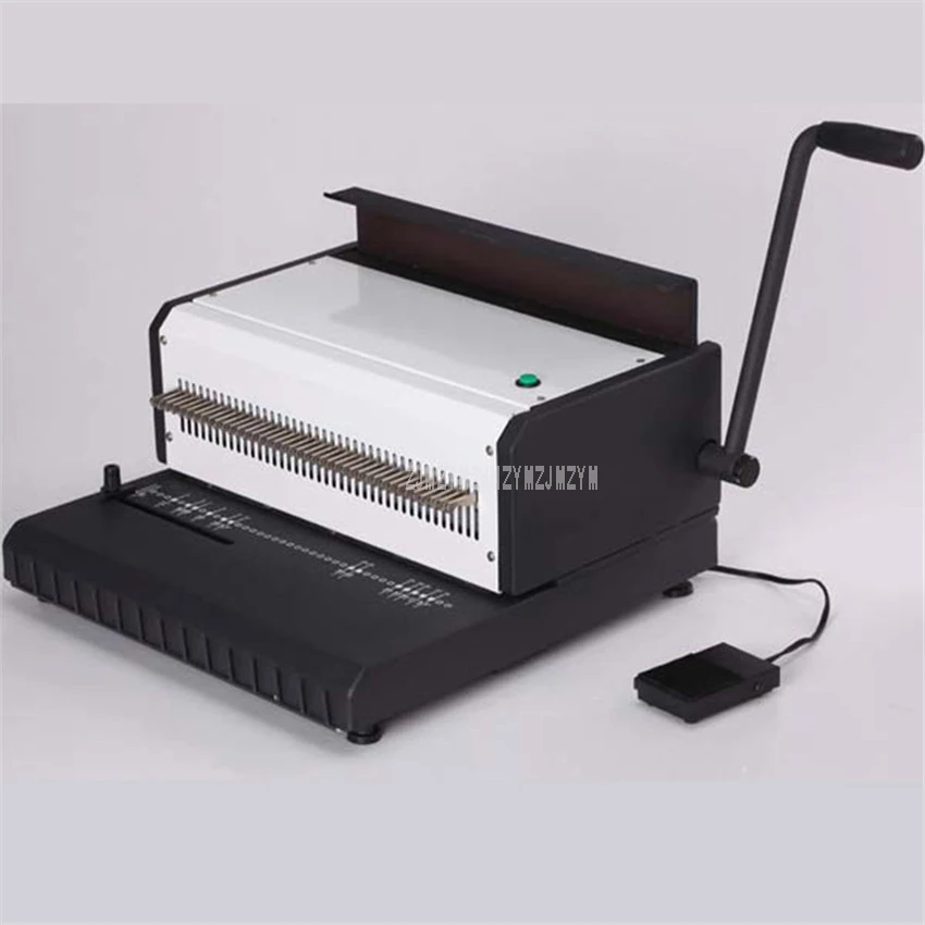 دليل دوامة مزدوجة جهاز ربط السلك 40 جولة شكل 4.5 مللي متر اللكم حفرة ملف كتاب A4 ورقة الموثق الناخس آلة ET-25R دليل دوامة مزدوجة جهاز ربط السلك 40 جولة شكل 4.5 مللي متر اللكم حفرة ملف كتاب A4 ورقة الموثق الناخس آلة ET-25R