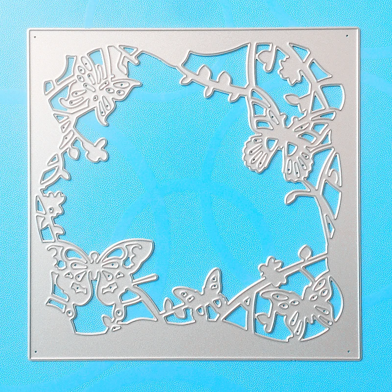 

YLCD942 Butterfly Frame Metal Cutting Dies For Scrapbooking Stencils DIY Album Cards Decoration Embossing Folder Craft Die Cuts