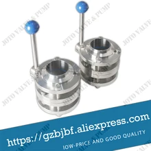 Пищевой нержавеющей стали клапан-бабочка 1,"(38 мм