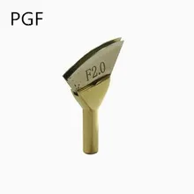 PGF f2.0(1,5 мм) вентилятор и круговой паз давление в то время как металлическая головка кожа резьба инструменты кожа ремесло инструменты