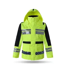 Высокий свет утолщаются водонепроницаемый открытый светоПредупреждение а предупреждающий защитный дождевик