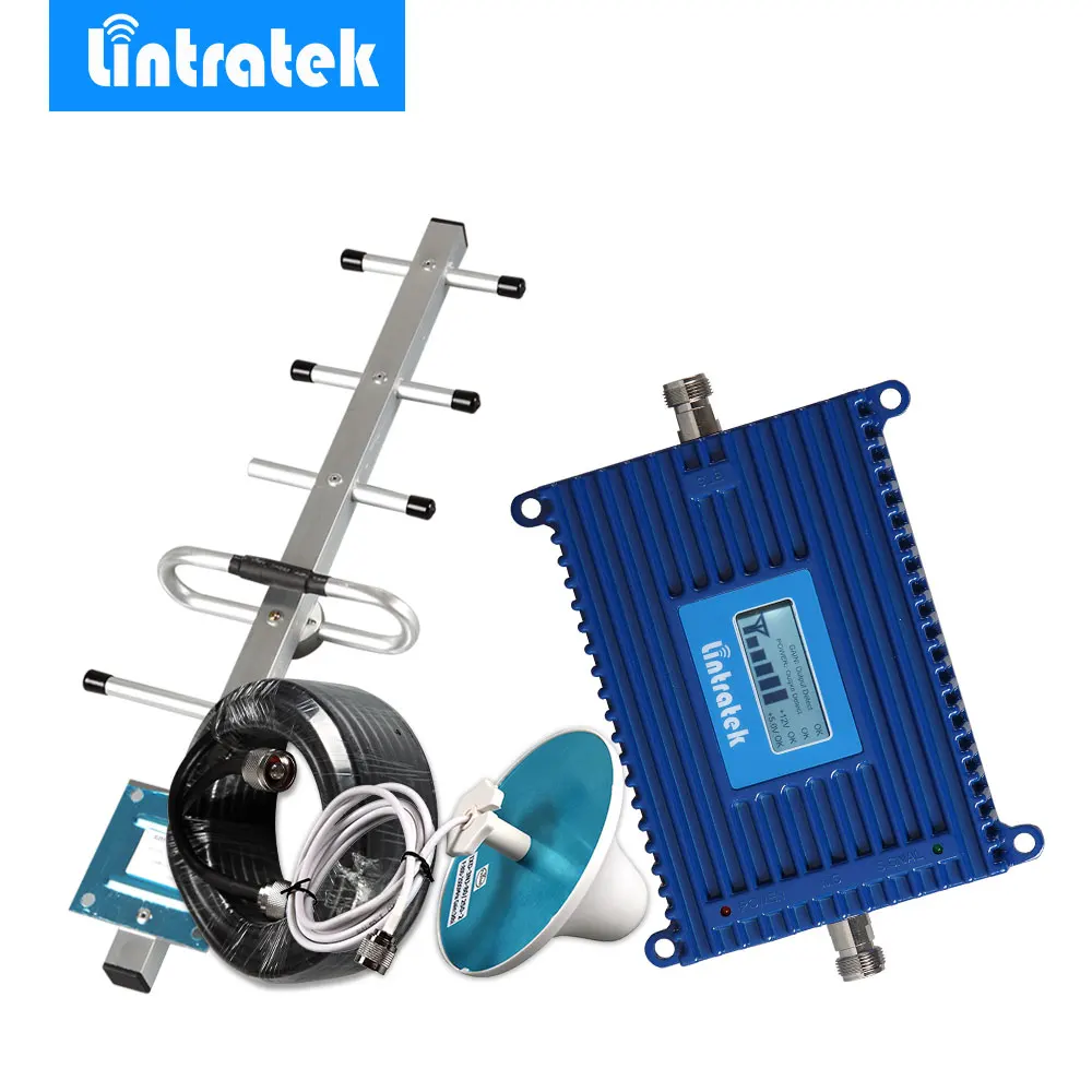 Lintratek LCD Display 70dB Gain 3G UMTS 850mhz