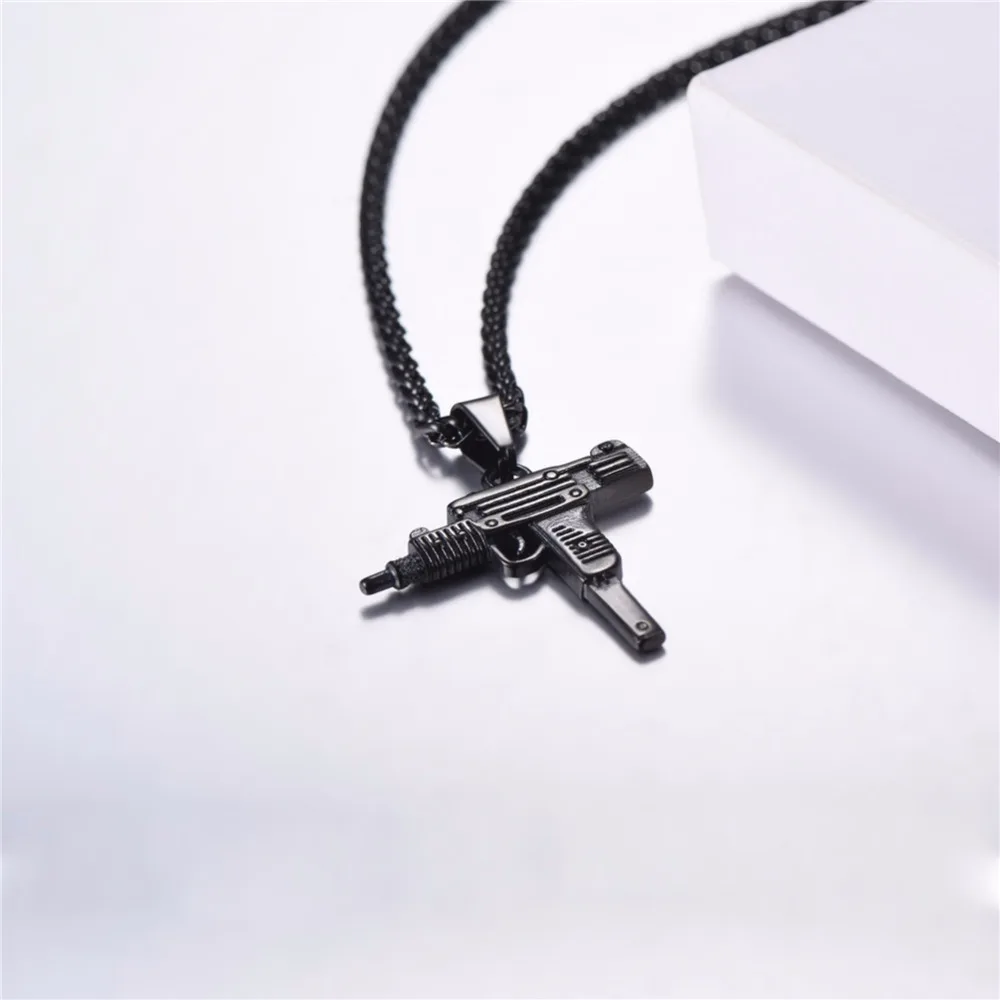 Мужское ожерелье и подвеска в стиле хип хоп|gun necklace|gun jewelrynecklaces & pendants |