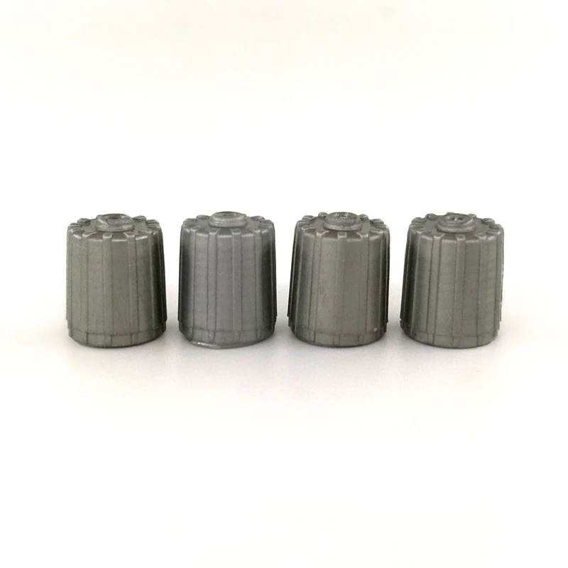 Grey Valve Stem Caps