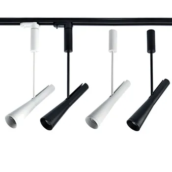 

Thrisdar LED COB Track Spotlight 3W 7W 12W Surfaced Mounted LED Downlight Clothing Shop Windows Showroom Rail Track Spotlight