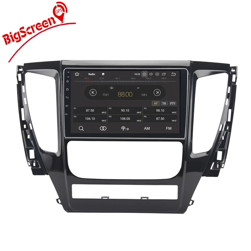 Flash Deal Newest Android 8.0 Eight Core Car DVD Player GPS Navigation For Misubishi Pajero 2016 2017 2018 Multimedia Satnav Headunit Radio 3