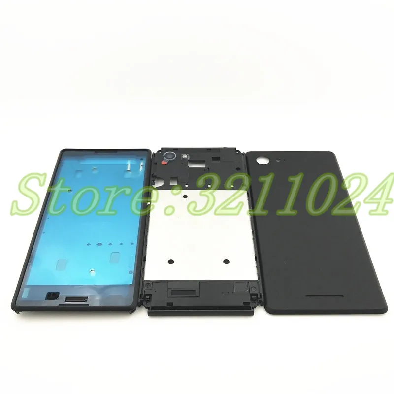 4," для sony Xperia E3 D2203 D2206 D2202 крышка батареи Задняя Дверь Корпус чехол+ ЖК средняя рамка Шасси Замена пластины