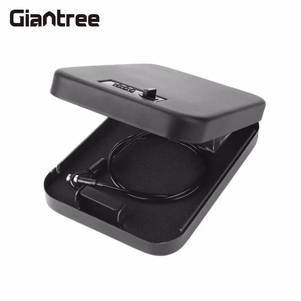

giantree Vehicle-Mounted On-Board Safe Box Money Cash Portable Password Lock Secret Metal