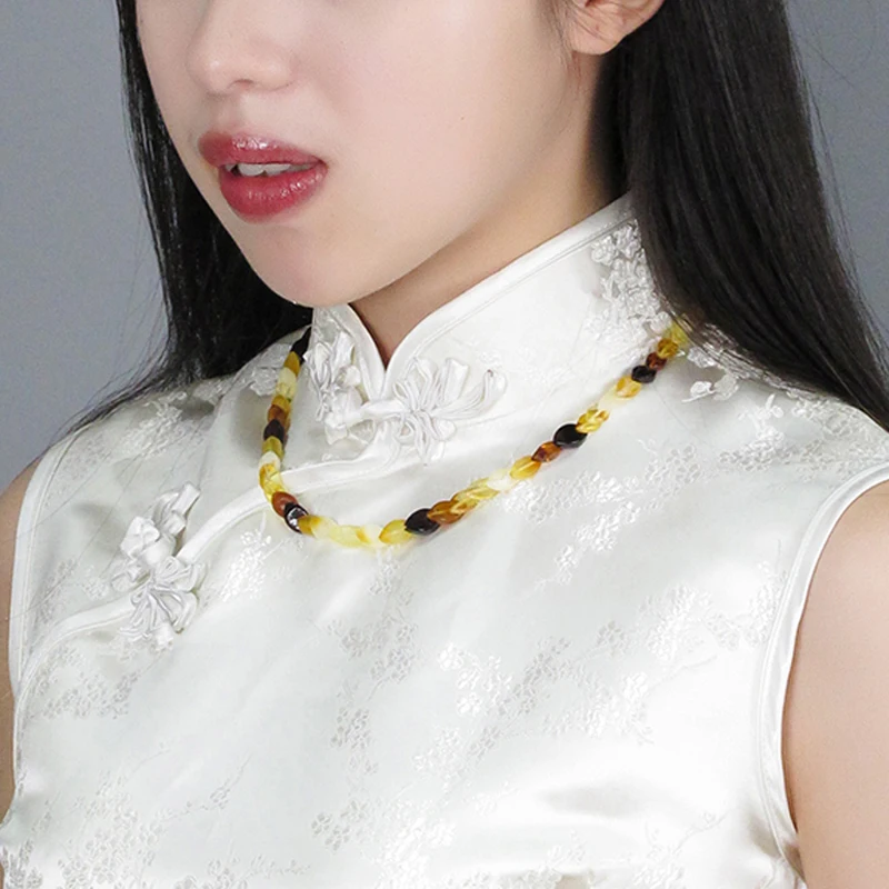 amber women necklace (2)