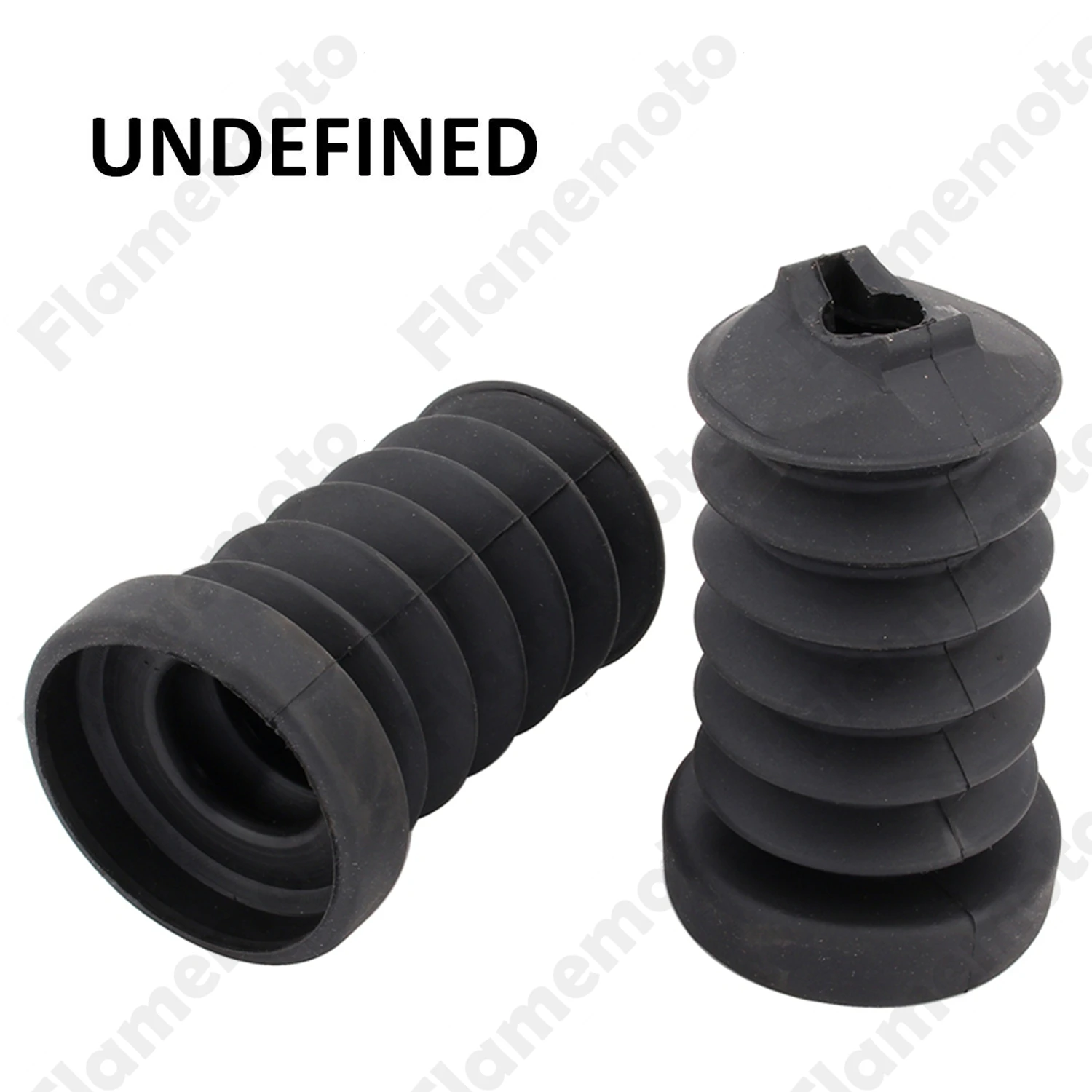 Rubber Motorcycle Bike Rear Fork Gaiter Gator Shock Absorber Cover Boot