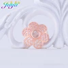 Perles de mode pour femmes, bricolage, fabrication de bijoux, fournitures, trou de fleur en Zircon, charme d'espacement, accessoires de perles de décoration ► Photo 3/6