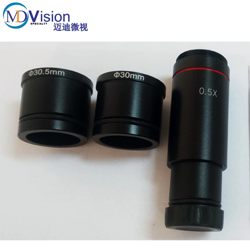 

Microscope Camera 0.5X C-Mount Lens For 23.2mm 30mm 30.5mm CCD CMOS Camera Adapter Digital Eyepiece Accessories Free Shipping