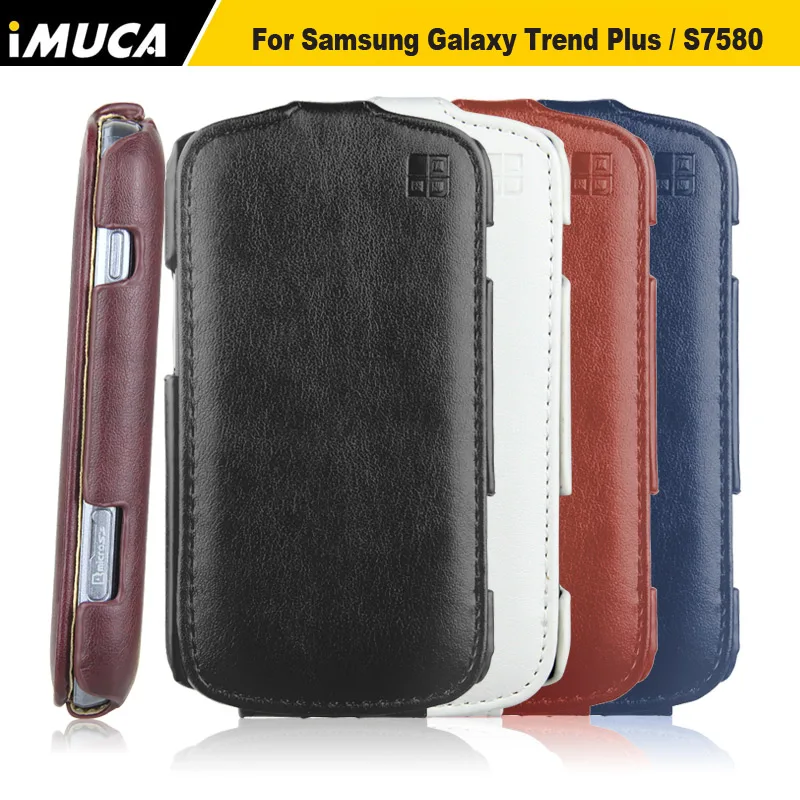 For Samsung Galaxy Trend Duos S7562 High Quality iMUCA Flip PU Leather Phone Case Cover For Samsung Galaxy S Duos GT-S7562
