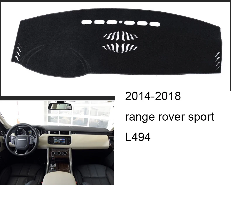 Lsrtw2017 полиэстер приборной панели автомобиля коврик для land rover freelander 2 Дискавери Спорт Дискавери 4 range rover sport evoque vogue