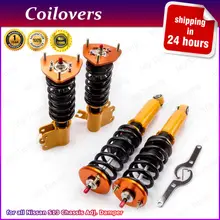 Coilover Kit For NISSAN S13 240SX S13 240SX Silva 180SX 200SX CA18DET SR20DET CA18 89-94 Adjustable Damper Shocks Suspension
