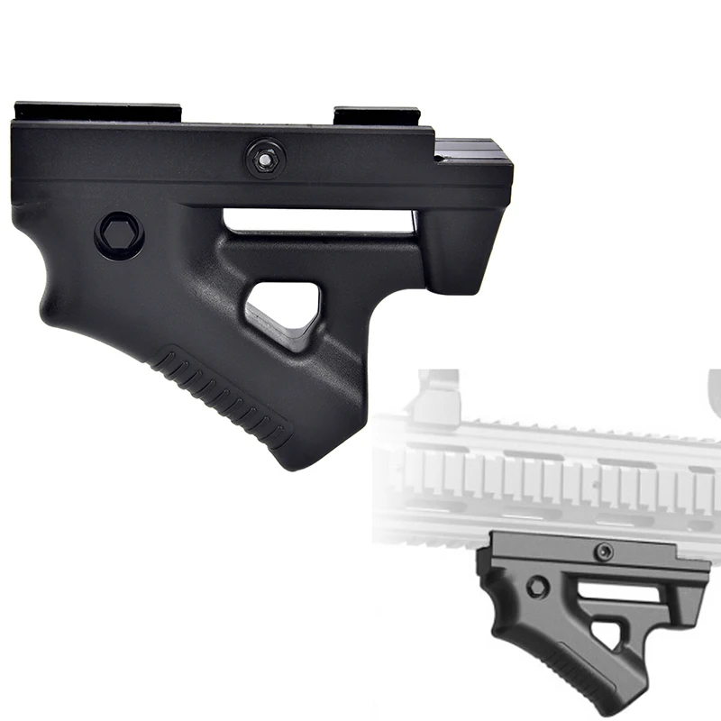 

Tactical Triangle Grip plastic black Thumb Airsoft Grip Toy Gun Hunting Accessories