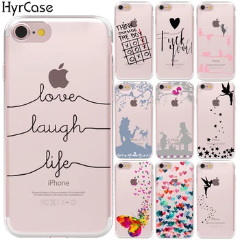 Soft Phone Back Case Cover For Apple iPhone 8 7 6 6S Plus 5S 5 SE X