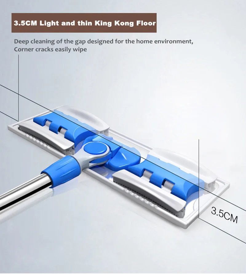 Спиннинг плоская Швабра Скребок Пол Чистка мусора легко швабры ведро пылесборник Волшебная микрофибра метла вращающийся вассура тампоны