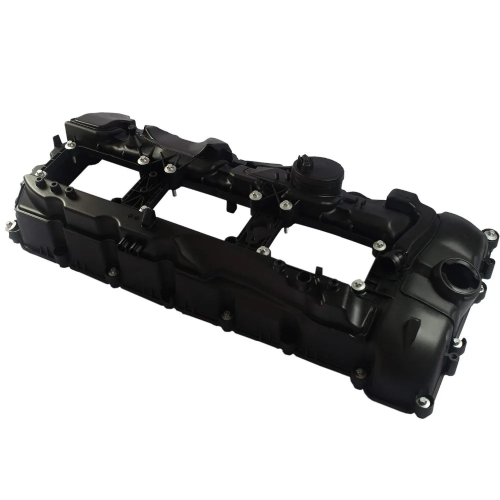 New Engine Cylinder Head Valve Cover For BMW N55 11127570292 Cable Valve Cover Auto Parts