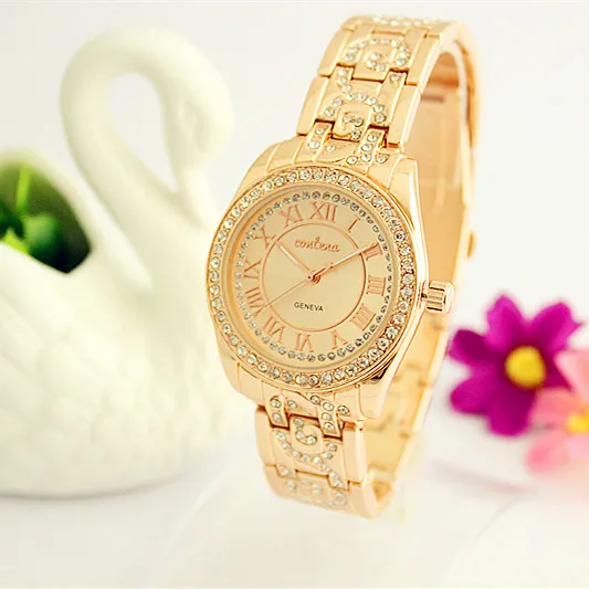 

CONTENA fashion casual luxury brand men wristwatches quartz sport watches male diamond clocks