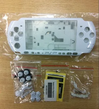

11 Colors New full set Housing shell Case for PSP 3000 With Logo old version shell case for PSP300 PSP 3000 with buttons kit