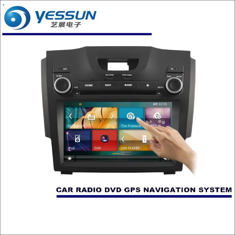 

YESSUN For Chevrolet Chevy S10 2012~2016 Car Radio CD DVD Player Amplifier HD TV Screen GPS Navigation Audio Video System
