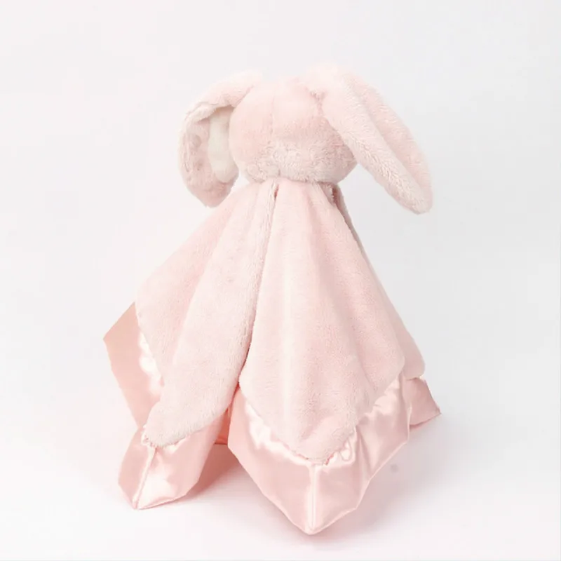  Baby handkerchief Rabbit Soft Plush Toys For Children Sleeping Mate Stuffed &Plush Animal Baby Toys