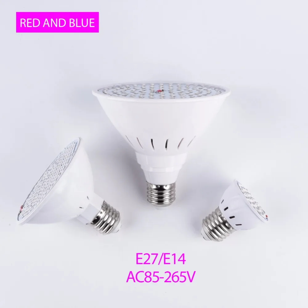 

Full Spectrum Grow Light E27 Hydroponics LED Bulbs Seedling Growing Light 220V LED Plant Lamp 60 126 200leds Greenhouse Lighting