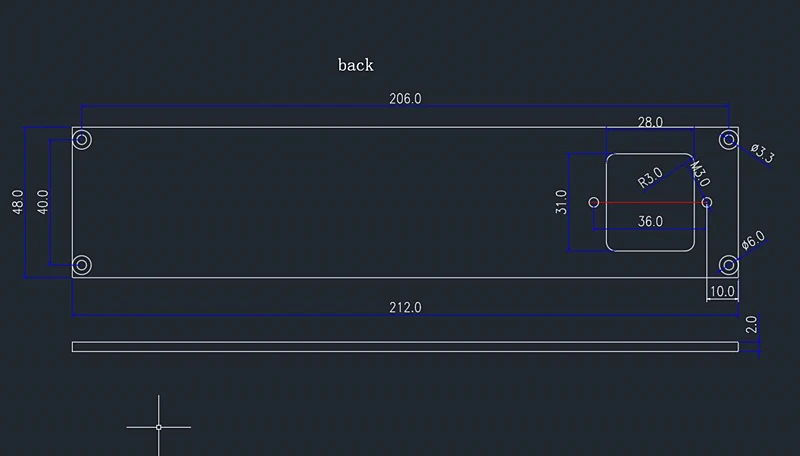 Алюминиевый корпус усилителя наушников чехол шасси DAC Box Premplifier BZ2205